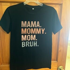 Black Graphic  T-Shirt